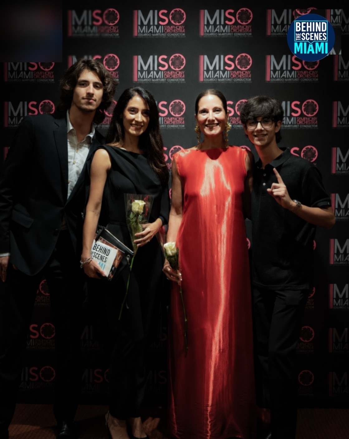 A Miami family with BTS Miami at the Miami Symphony Orchestra, Adrienne Arsht Center